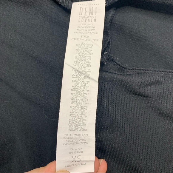 Fabletics Black Bella Midi Jacket Women's - Picture 9 of 12